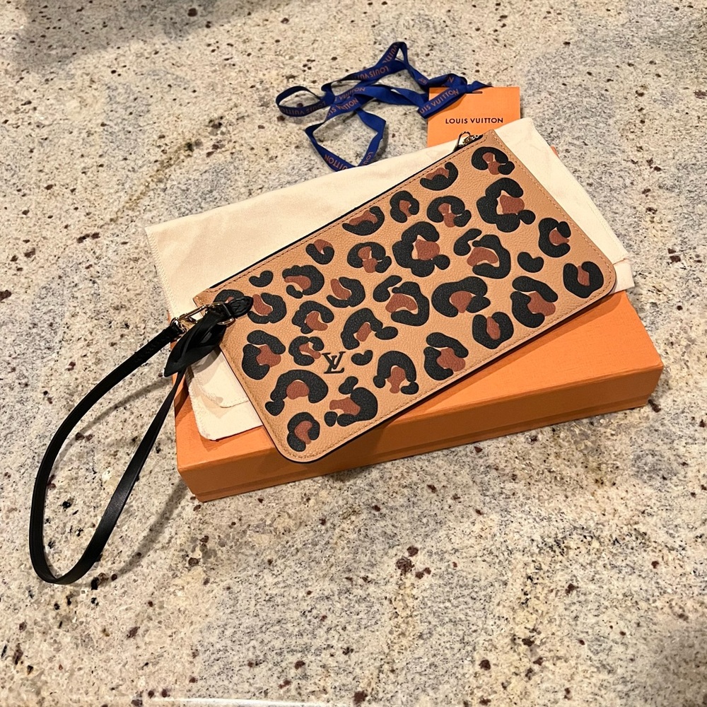 Louis Vuitton ‘Wild at Heart’ Empreinte Wristlet